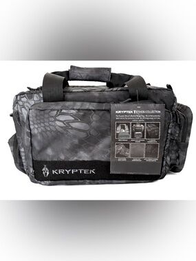Kryptek Black Ethos Collection Travel Bag